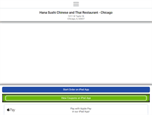 Tablet Screenshot of chicagohanaasian.com